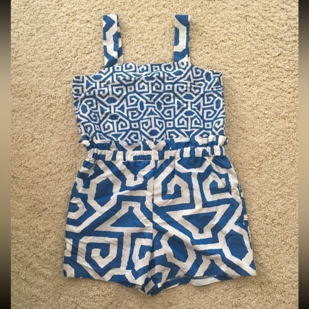 New GAP x DVF romper shorts diane von furstenburg aztec print - XXL 14 16 teen